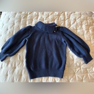 Janie and Jack Girls Navy sweater